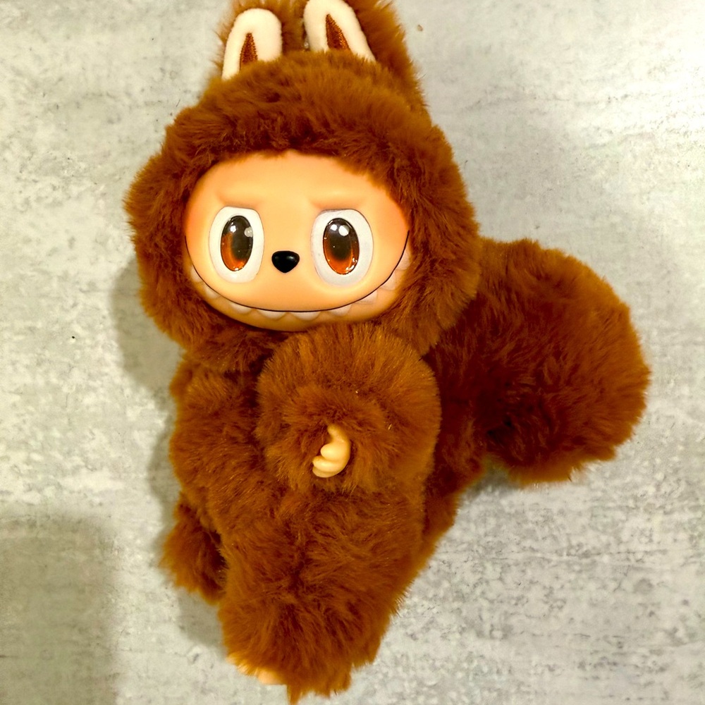 Custom Zimomo brown 17 cm doll pendant